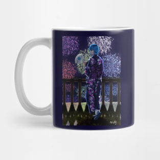 Rei Kimono Background Mug